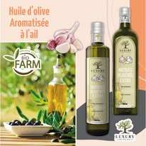 Huile d’olive aromatisée au romarin